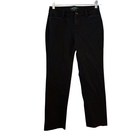 Lauren Ralph Lauren Elegant Black Trousers - Picture 1 of 10